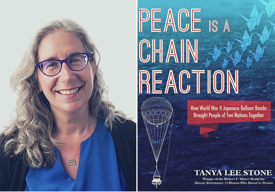 Tanya Lee Stone to Launch New Book “Peace is a Chain Reaction” at Champlain-Hosted Book Event