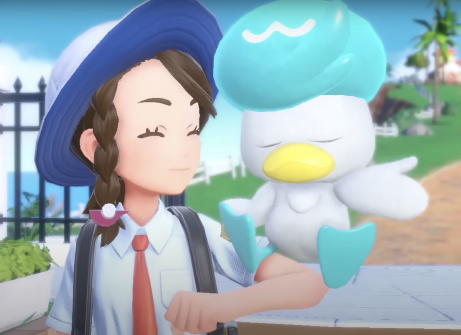 Screengrab from the official trailer of Pokémon: Scarlet and Violet.