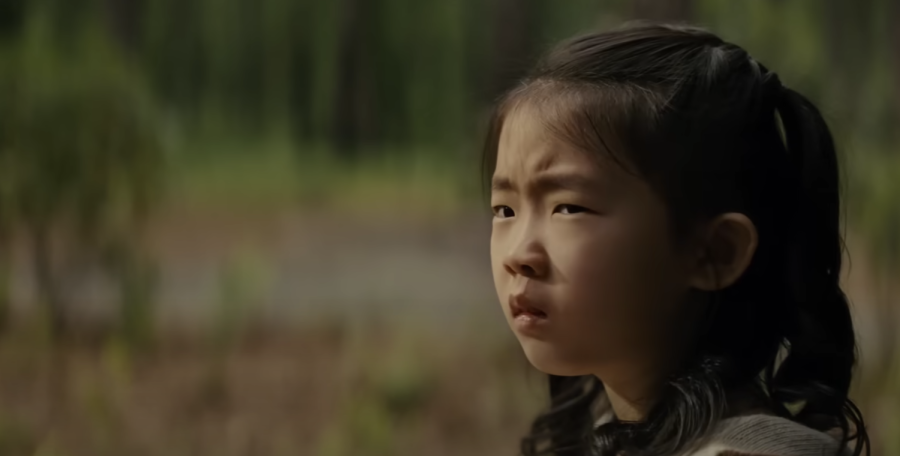 Wen in Knock at the Cabin. Screengrab from  official trailer.