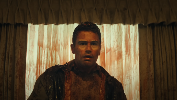 Theo James in The Monkey (2025) photo via imdb